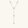 1.1 Carat Moissanite 925 Sterling Silver Necklace - Cocoa Yacht Club
