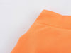 Orange Flower Halter Cami Dress