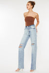 ULTRA HIGH RISE 90'S FLARE JEANS-KC7373ELV4 - Cocoa Yacht Club