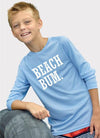 UPF50 sun protection Beach Bum YOUTH Long Sleeve - Cocoa Yacht Club