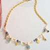 18K Gold-Plated Beaded Charm Necklace - Cocoa Yacht Club