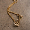 18K Gold-Plated Copper Inlaid Zircon Necklace - Cocoa Yacht Club