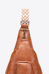 All The Feels Leather Sling Bag - Cocoa Yacht Club