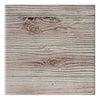 3-Piece Wood-Look Fiber Clay Square Planter Set (Light Gray) - Cocoa Yacht Club