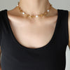 Freshwater Pearl Titanium Steel Necklace - Cocoa Yacht Club
