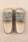 Leopard Print Casual Soft Rubber Slides Shoes - Cocoa Yacht Club