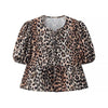 Spring Leopard Print Top - Cocoa Yacht Club