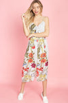 Spagetti Strap Floral Printed Dress - Cocoa Yacht Club