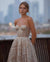 Champagne Glitter Sequin Lace Prom Dress Cocoa Yacht Club