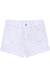 Denim Short w/Distress & Double Roll-Up Cocoa Yacht Club