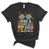 Just a Woman Who Loves Peace Graphic Tee Cocoa Yacht Club